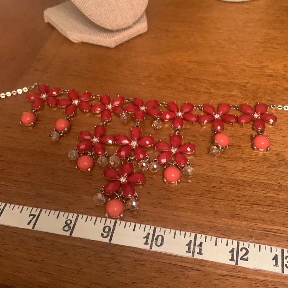 WHBM Drop Gemstones Statement Neck - Picture 5 of 8